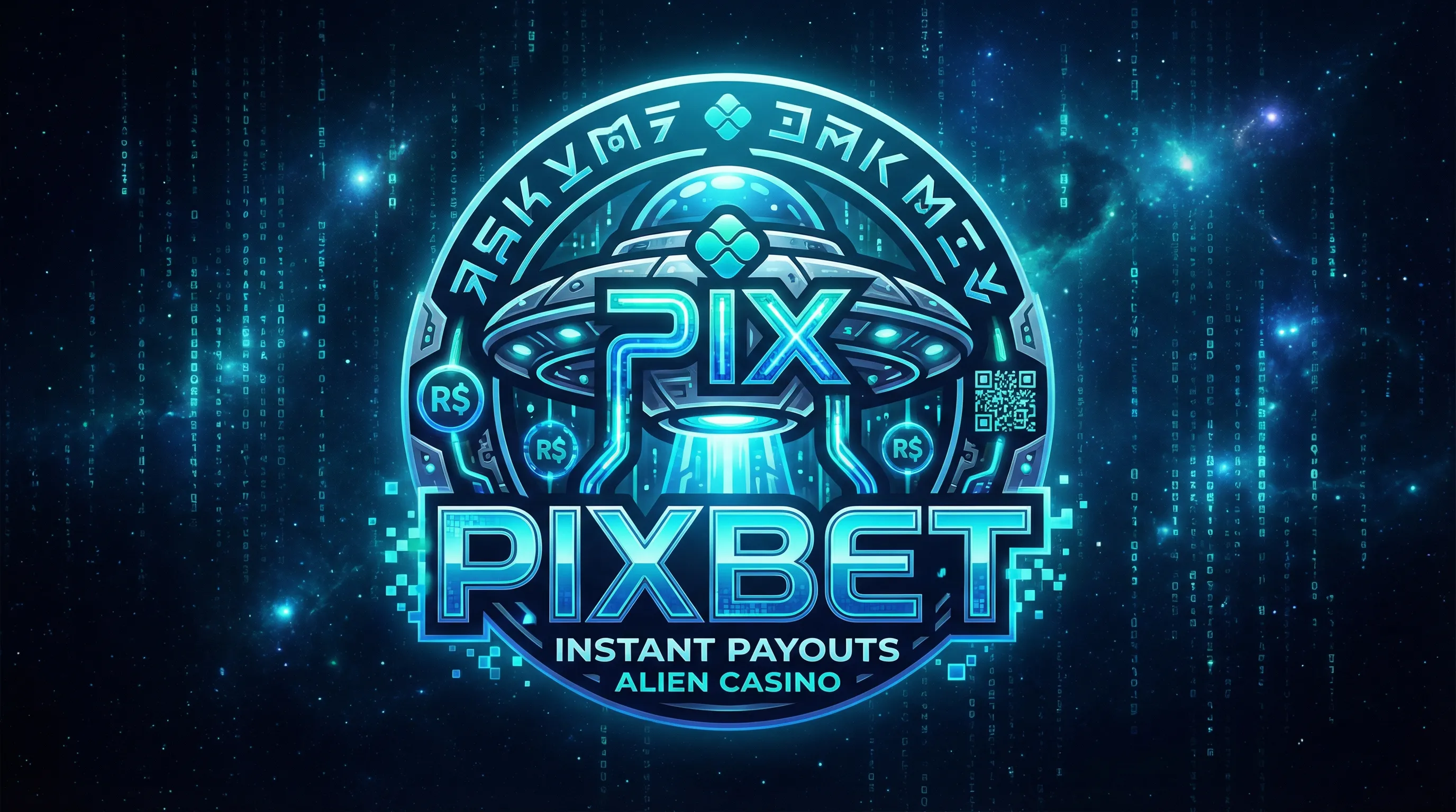 pixbet Logo - Cassino Intergaláctico